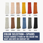 5x Paire de chaussettes 5 doigts en coton antibactérien