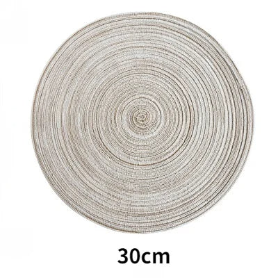 Set de 12 Napperons en Lin tissés