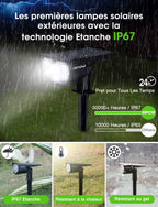 Projecteur LED Solaire pour Jardin et extérieur
