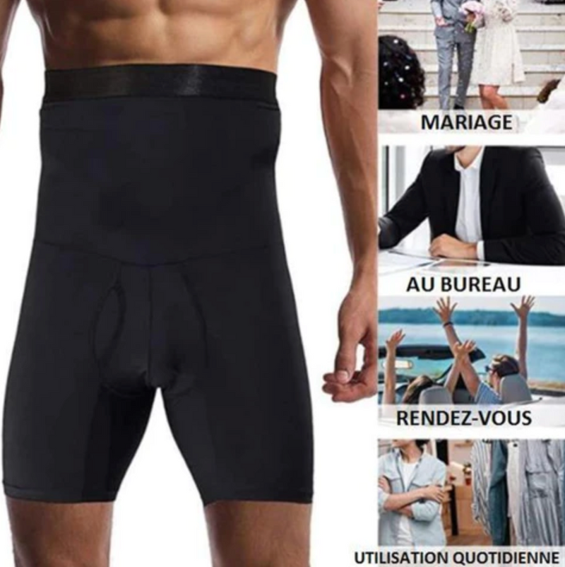 Gaine boxer amincissante pour homme