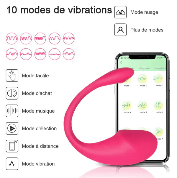 LOVE SPOUSE - Vibromasseur connecté