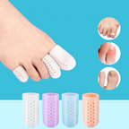 4x Protèges orteils anti-friction en silicone réutilisables