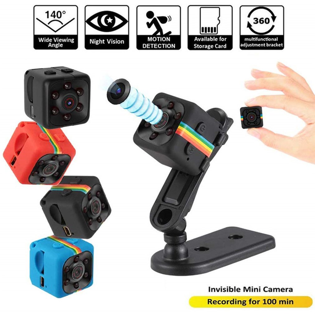 Mini caméra discrète + carte SD 16 Go