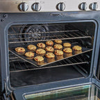 Lot de 2 tapis de cuisson pour four et barbecue