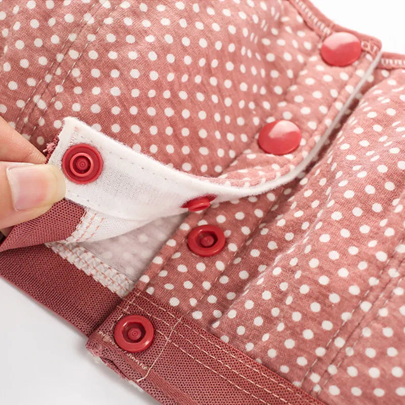 Soutien-gorge 100% Coton - Fermeture à pression avant
