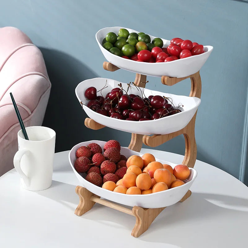 Présentoir à fruits Design - 2 ou 3 niveaux