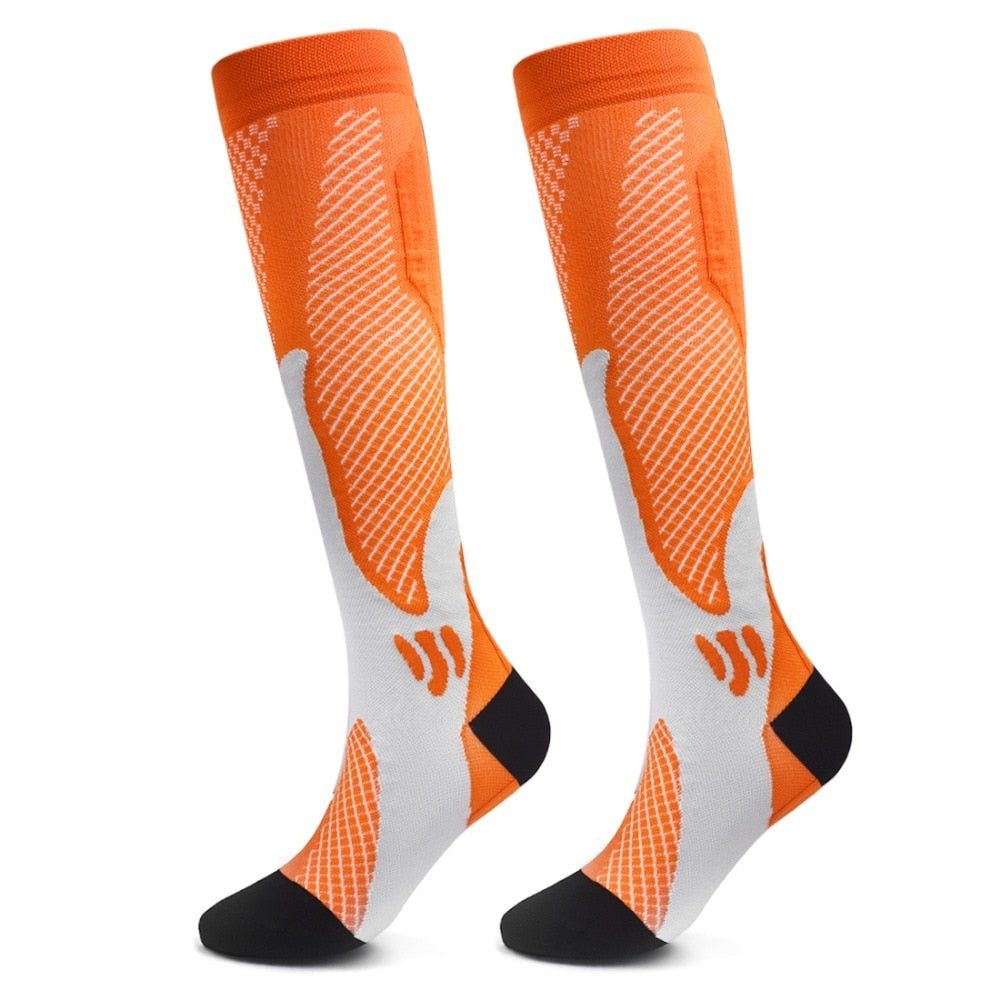 2 Pairs of Anti-Varicose Vein Compression Socks