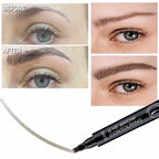 BROW PEN - Stylo feutre à sourcils 4 pointes précises - 1 ACHETÉ = 1 OFFERT