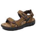 Sandales d'Été en Cuir pour Homme - Spéciales Activités Plein Air
