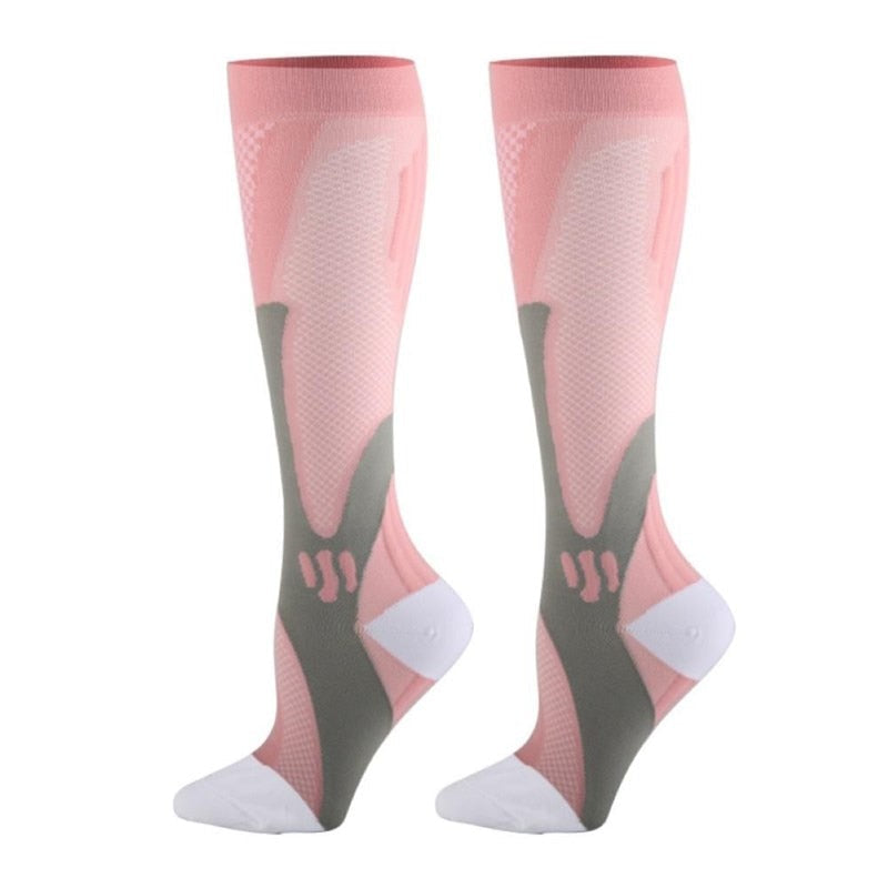 2 Pairs of Anti-Varicose Vein Compression Socks