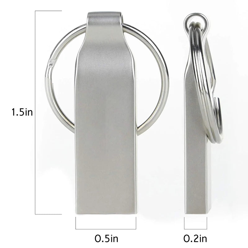 Clé USB FLASH à Haute Vitesse porte-clé