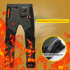 Pantalon de Travail Doublé Imperméable & Coupe-Vent