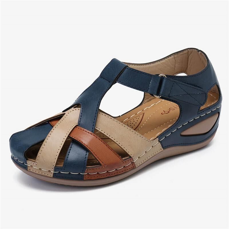 Sandales vintage d'été à plateforme