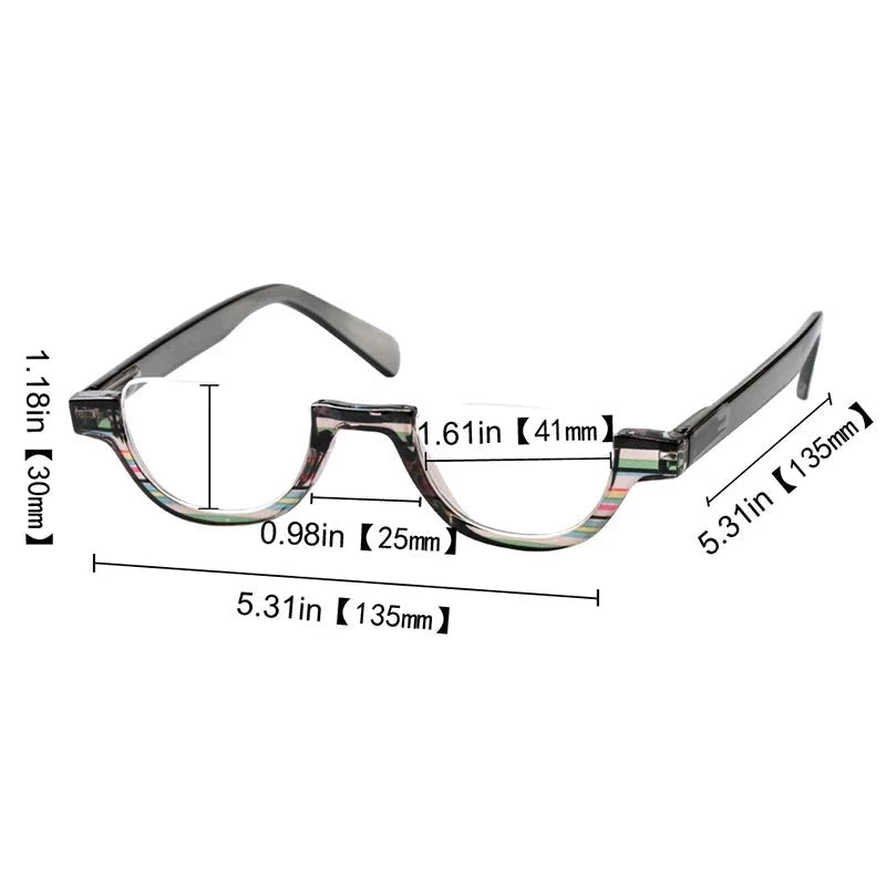 Lunettes de lecture originales avec étui en Cuir PU