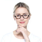 Lunettes de lecture originales avec étui en Cuir PU