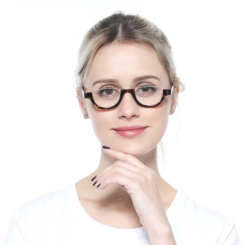 Lunettes de lecture originales avec étui en Cuir PU