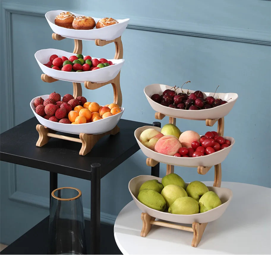 Présentoir à fruits Design - 2 ou 3 niveaux