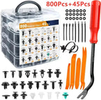 Kit de clips de fixation 680 pièces + outils