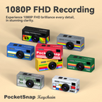 Mini Caméra Porte-Clés HD 1080P Discrète + carte 16GB OFFERTE