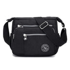 Sac Bandoulière Femme Nylon Imperméable Multi-Poches