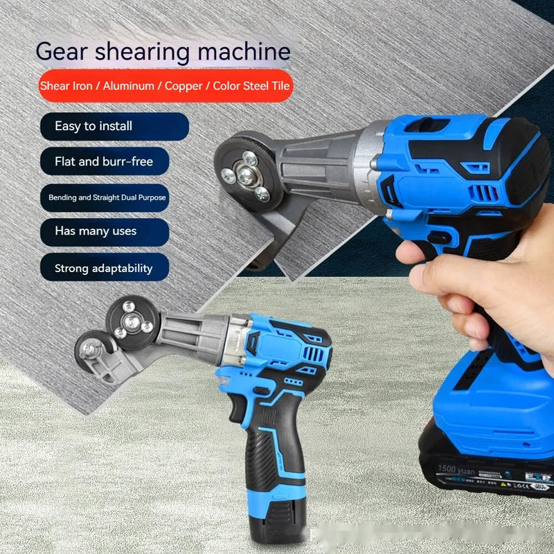 Grignoteuse Métal pour Perceuse Électrique – Coupe Facile