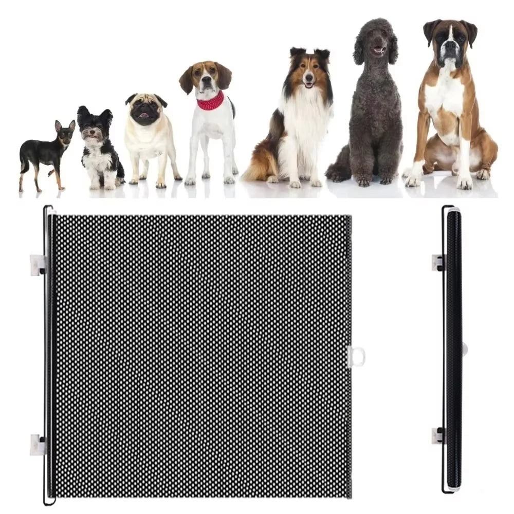 Barrière de Sécurité Rétractable Intérieure pour Animaux