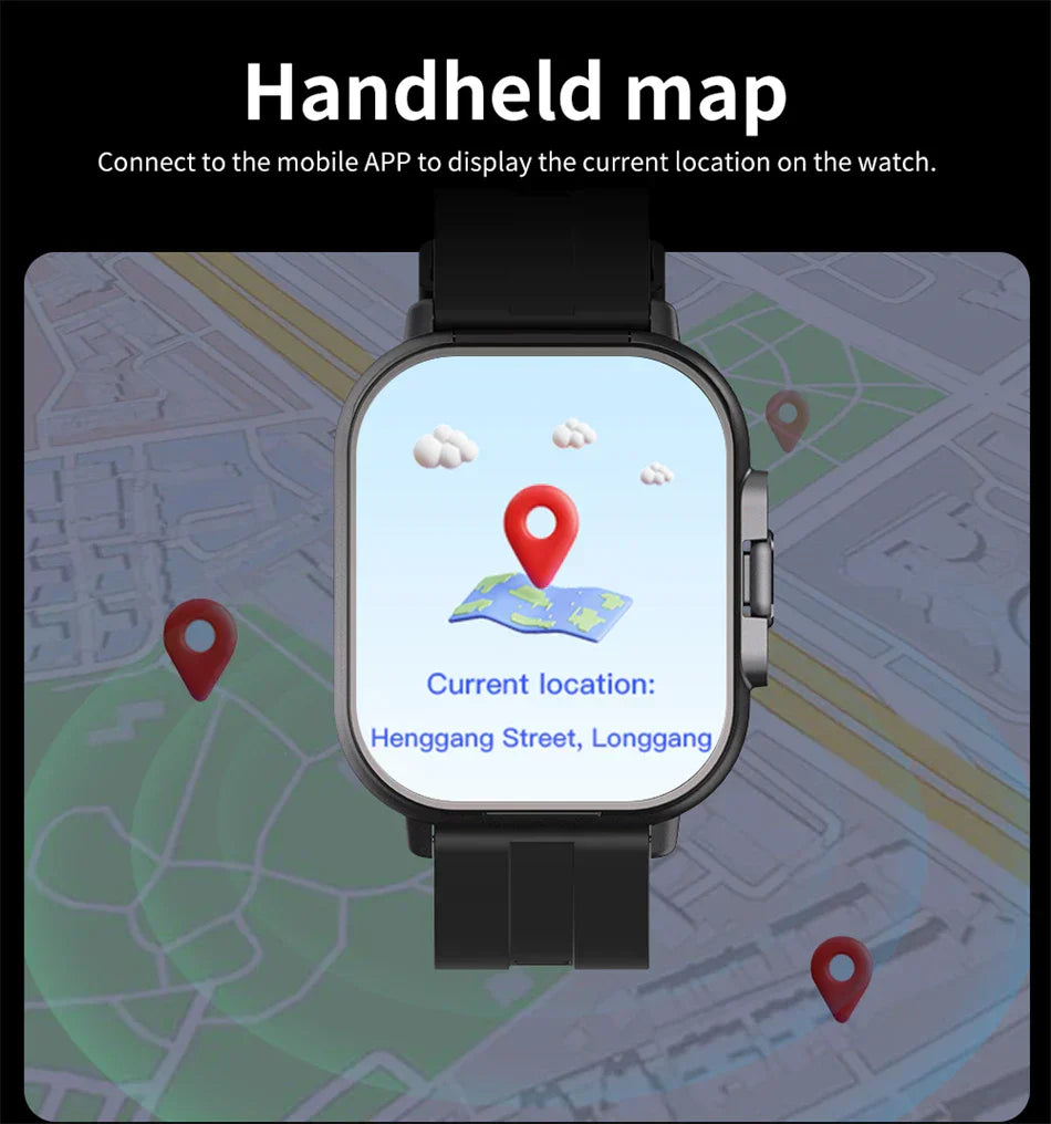 Montre intelligente connectée 2 en 1 avec écouteurs + Bracelet OFFERT