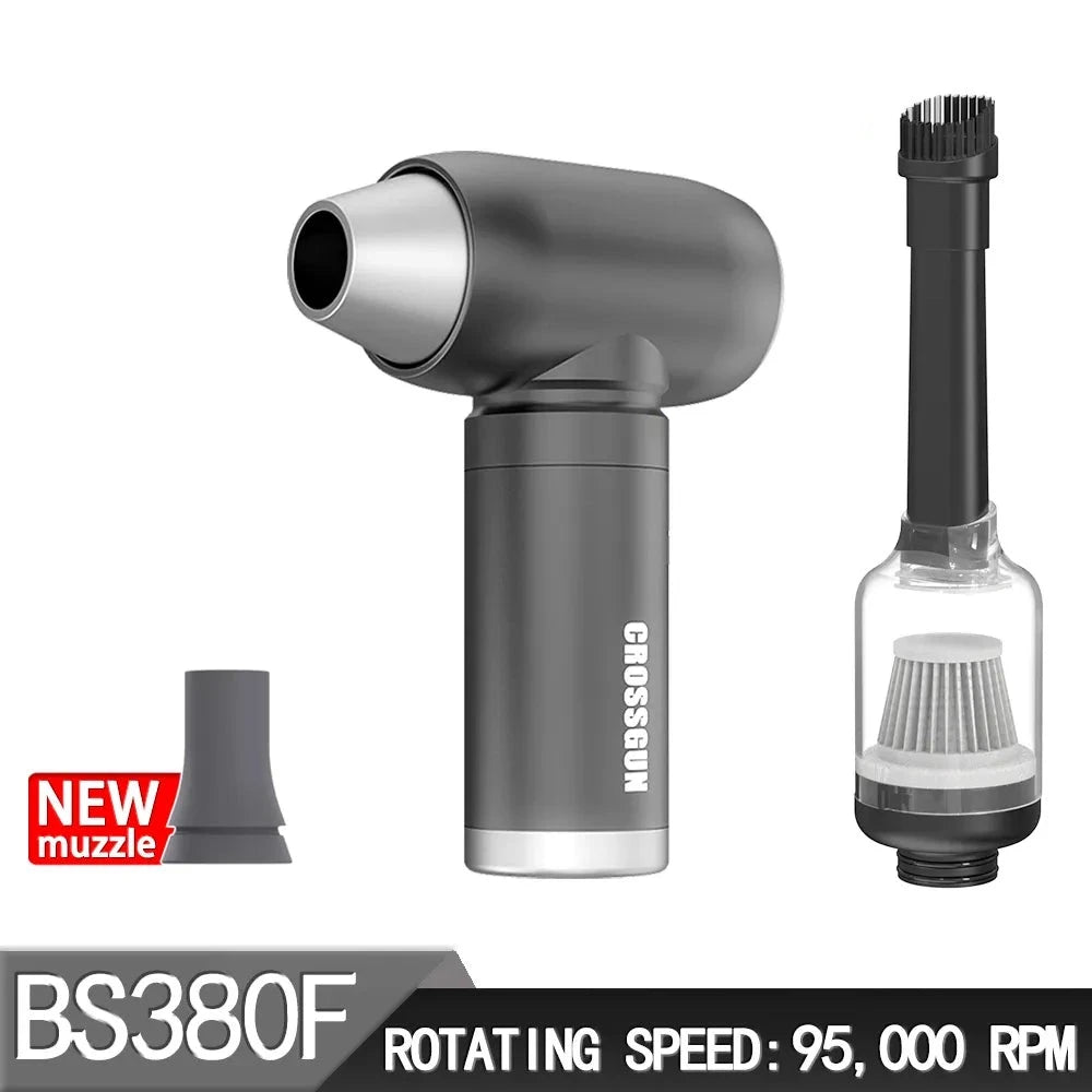 Mini Compresseur et souffleur rechargeable Turbo portable
