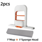Mini Serpillère Éponge Auto-Essorante Pliable - Multi-Surfaces + 2 éponges OFFERTES