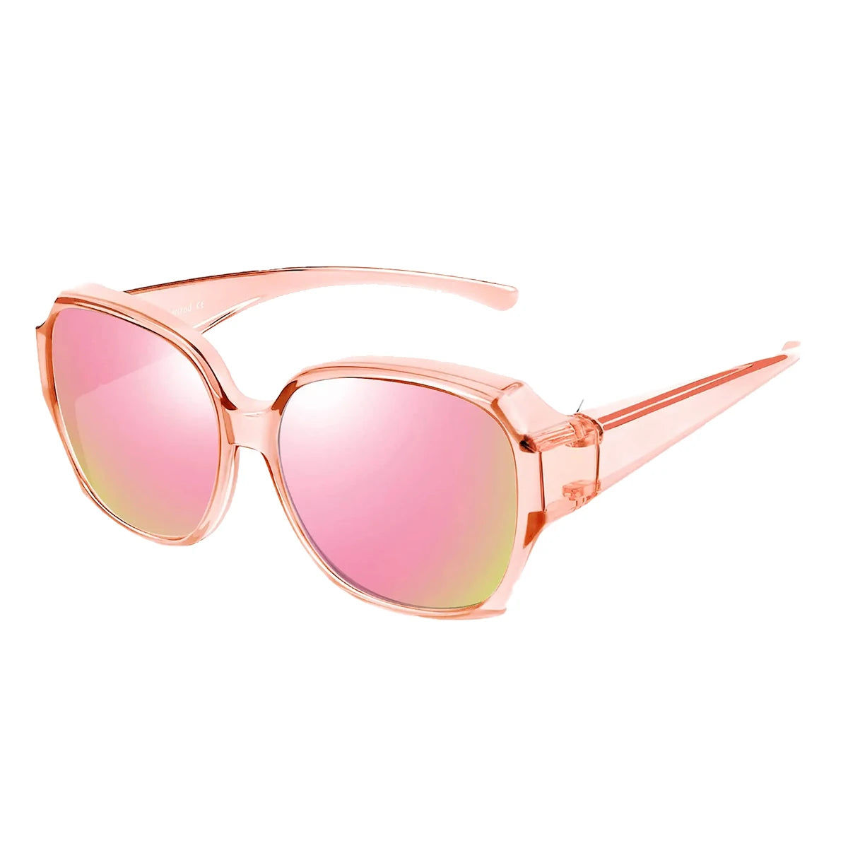 Sur Lunettes de Soleil Polarisées à Porter par-Dessus des Lunettes de Vue Femme – Protection UV400