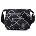 Sac Bandoulière Femme Nylon Imperméable Multi-Poches