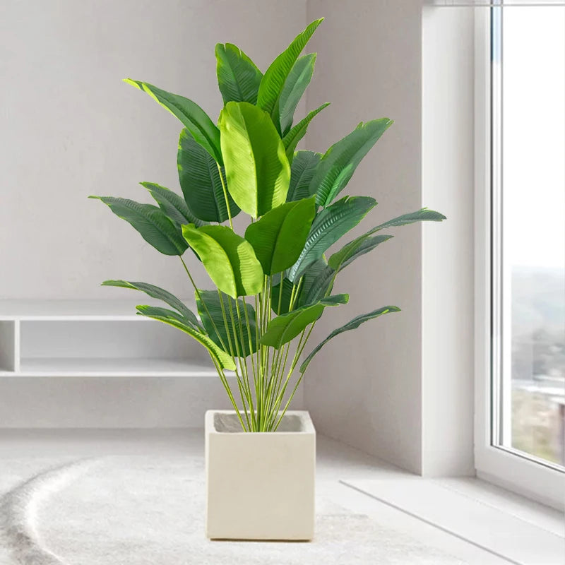 Plante Artificielle Tropicale Feuillage Ultra Réaliste