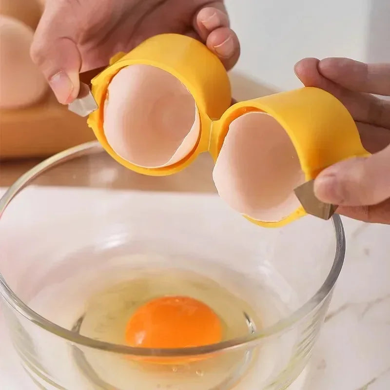 2x Casse-Œuf Magique – Astuce Express pour la Cuisine + 1 OFFERT