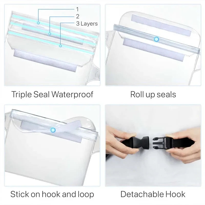 Sac aquatique étanche réglable pour vos essentielles