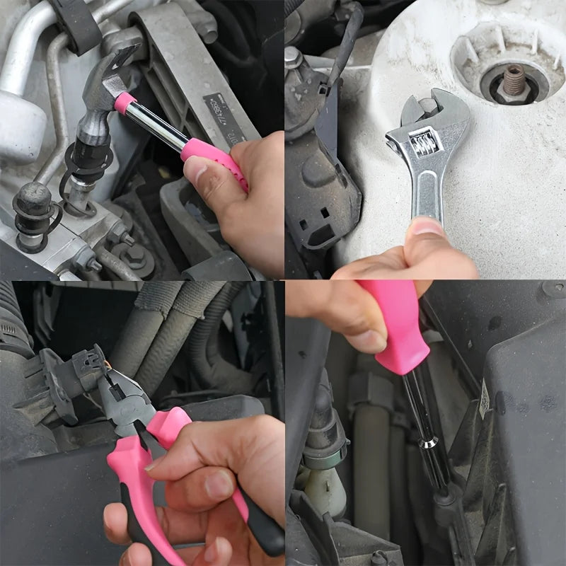 Boîte à Outils 25PCS - Idéal Bricolage & Entretien de Voiture