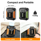 Ventilateur Ceinture Puissant avec Batterie de Secours