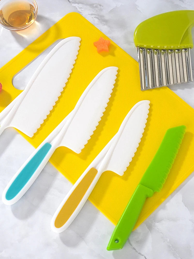 Kit complet d'ustensile de cuisine sécurisés pour enfant - 13PCS