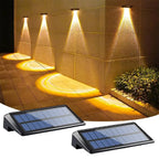 2 Appliques Murales Solaires LED Extérieur Imperméables