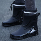 Bottes de Pluie à Polaire pour Homme