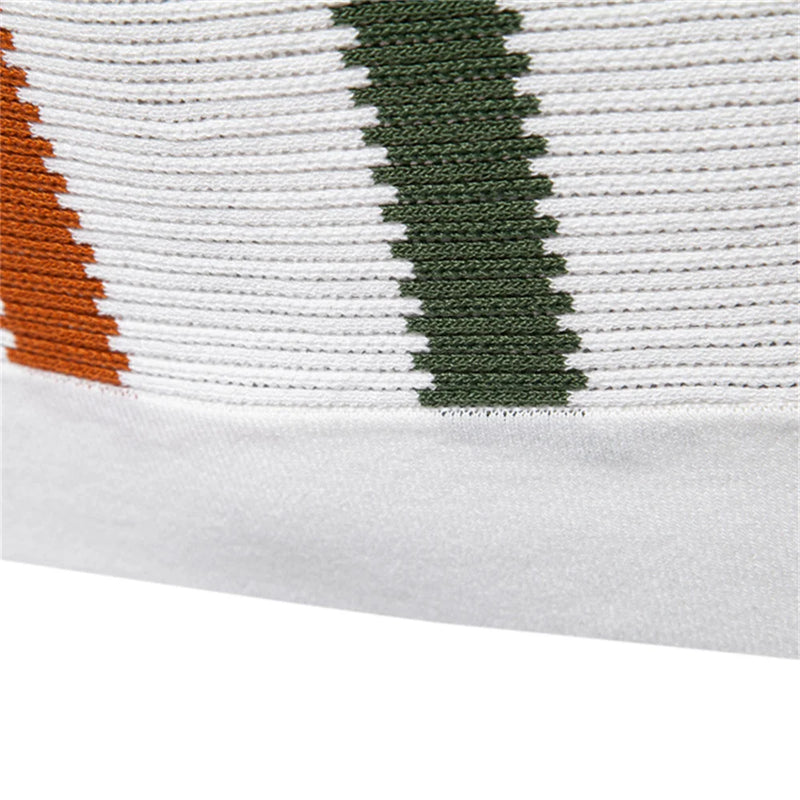 Polo Homme Respirant à Rayures Vintage