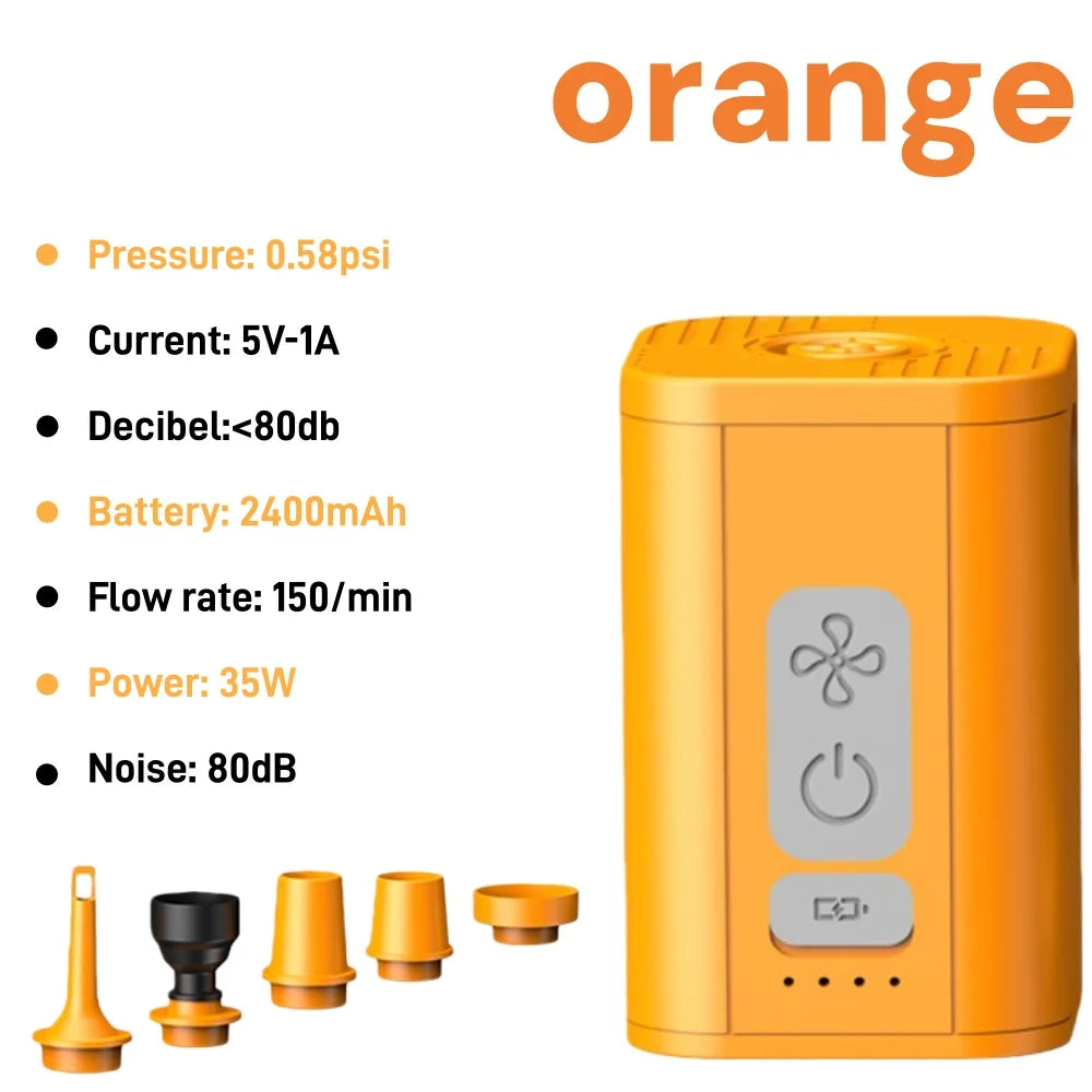 Mini Pompe à Air Électrique Sans Fil Rechargeable