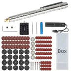 Mini Stylo Graveur Sans Fil - Kit Complet