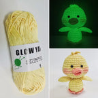 Pelote de laine fluorescente