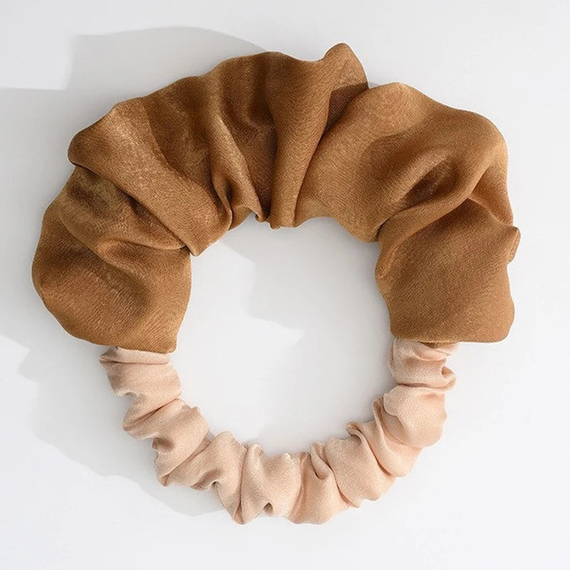 Chouchou XL en Soie pour Boucles Sans Chaleur