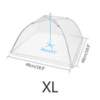 Cloche Alimentaire Pliable en Maille – Protection Anti-Insectes pour Fruits, Légumes et Plats