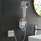 Support mural Ultra flexible pour sèche-cheveux et pommeau de douche