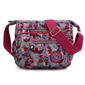 Sac Bandoulière Femme Nylon Imperméable Multi-Poches