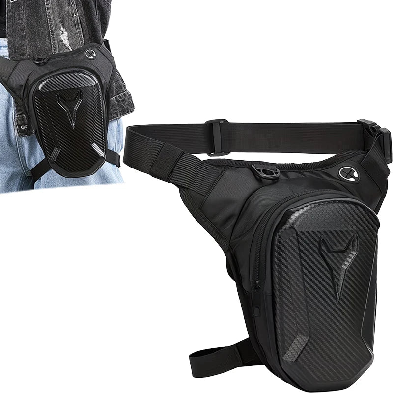 Sacoche de Cuisse Moto Imperméable Unisexe – Sac Bandoulière et Banane pour Motard et Motocross