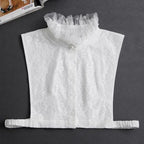Faux Col de Chemise Amovible