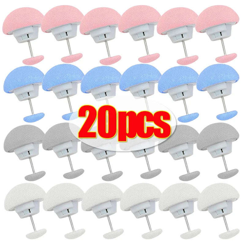 Boutons de Fixation Drap & Couette Antiglisse - 20PCS